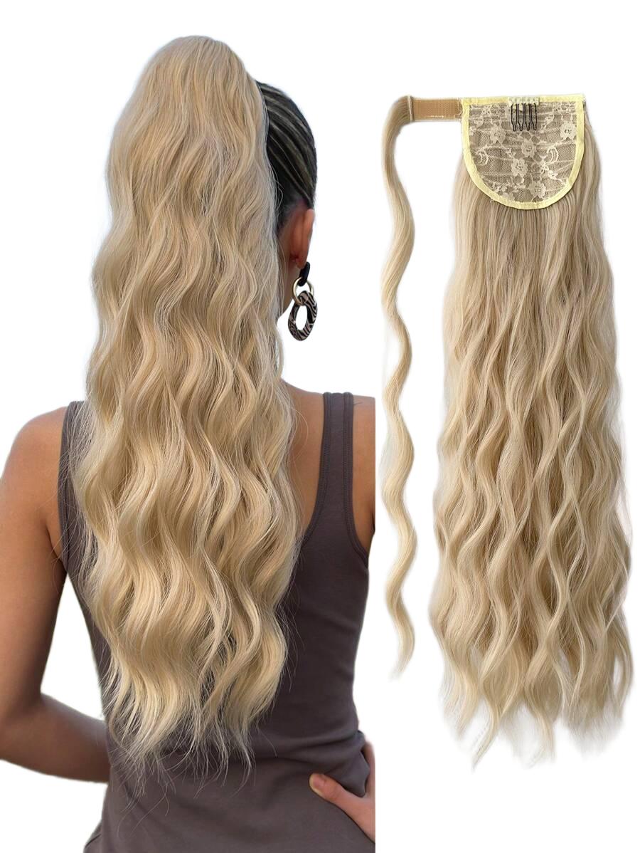 BLOND KUCYK WŁOSY SYNTETYCZNE