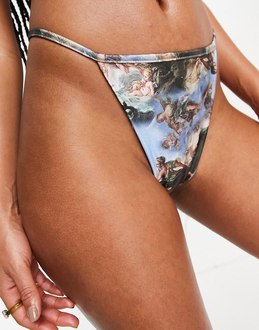 DÓŁ OD BIKINI PRINT