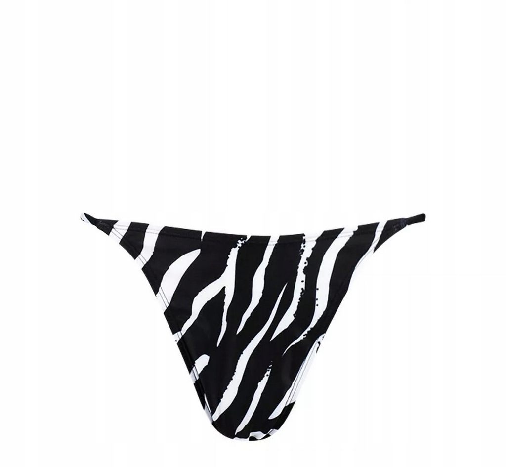 DÓŁ OD BIKINI MAJTKI STRÓJ KĄPIELOWY ANIMAL PRINT 