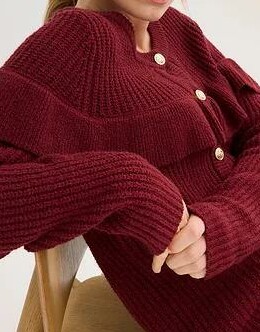 SWETER DAMSKI ROZPINANY