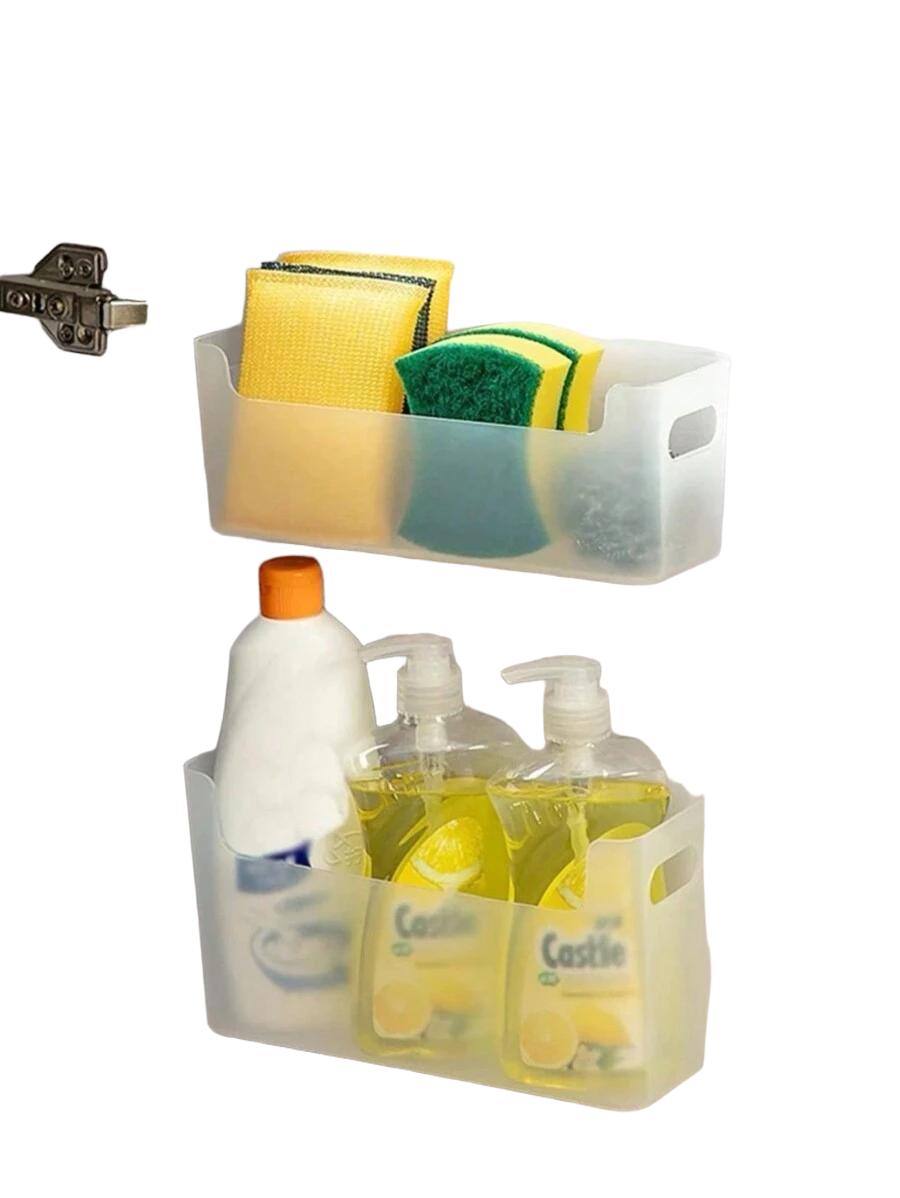 bezbarwny organizer kuchenny 2-pack