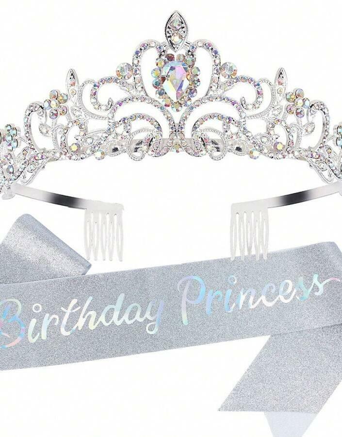 diadem szarfa zdobienie