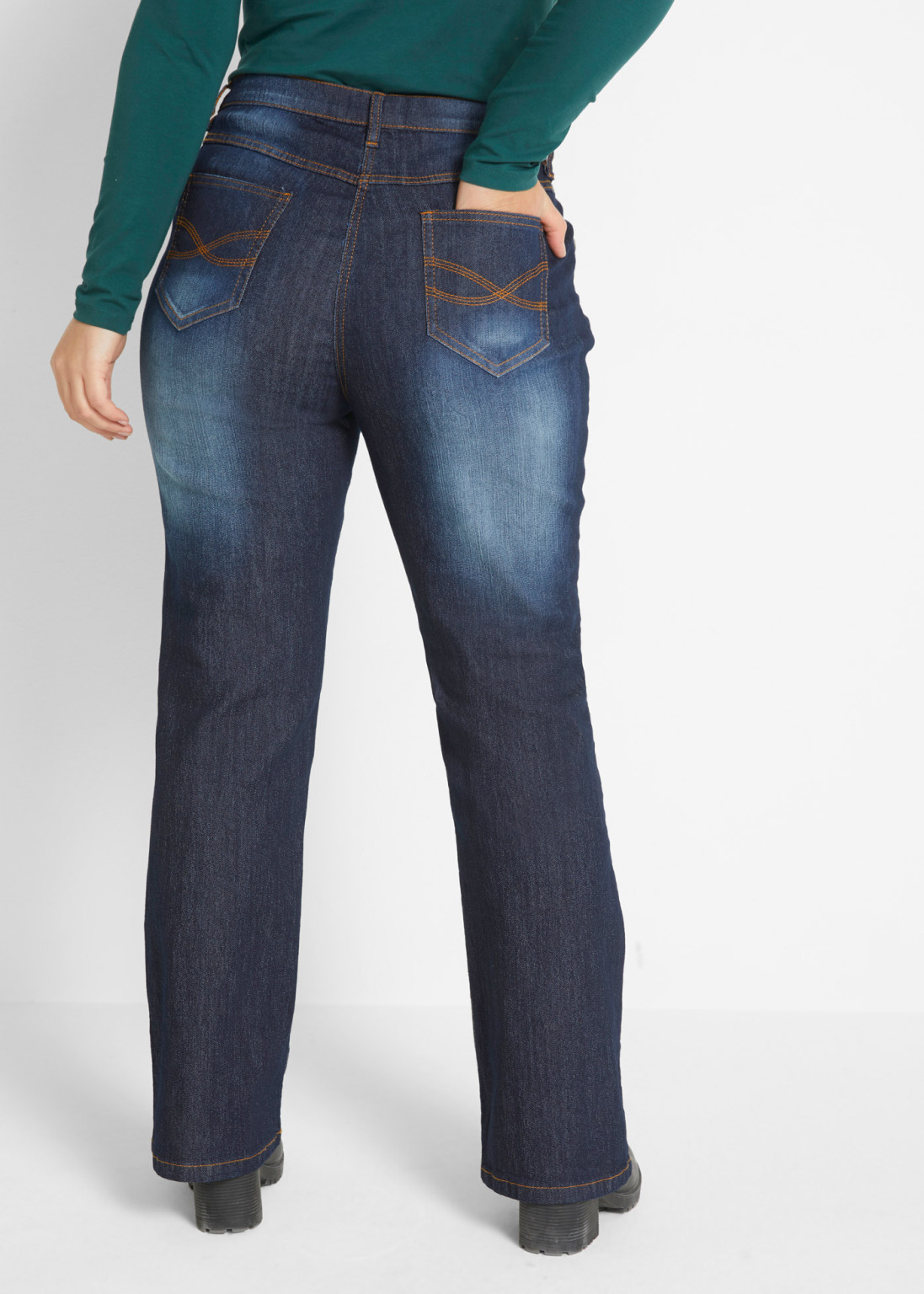 SPODNIE JEANS DZWONY