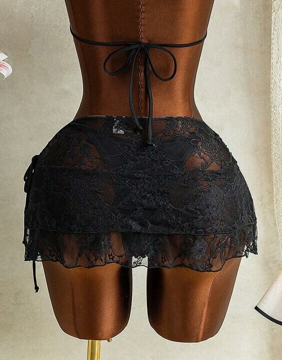 DÓŁ OD BIKINI SPÓDNIca KORONKA