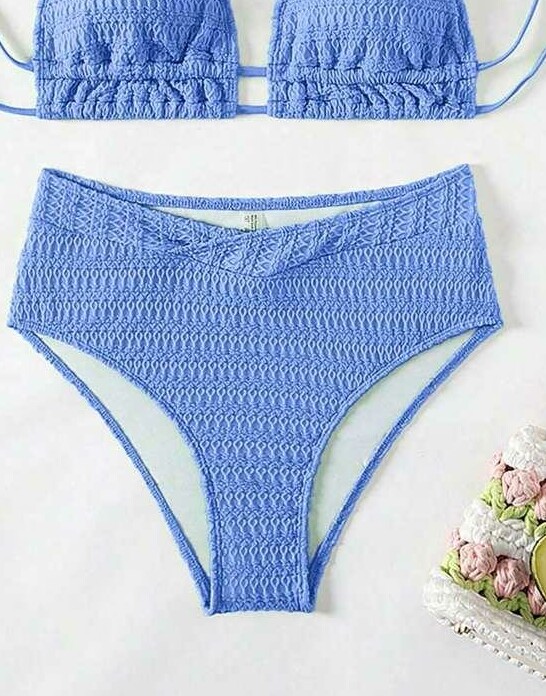 NIEBIESKI DÓŁ OD BIKINI 