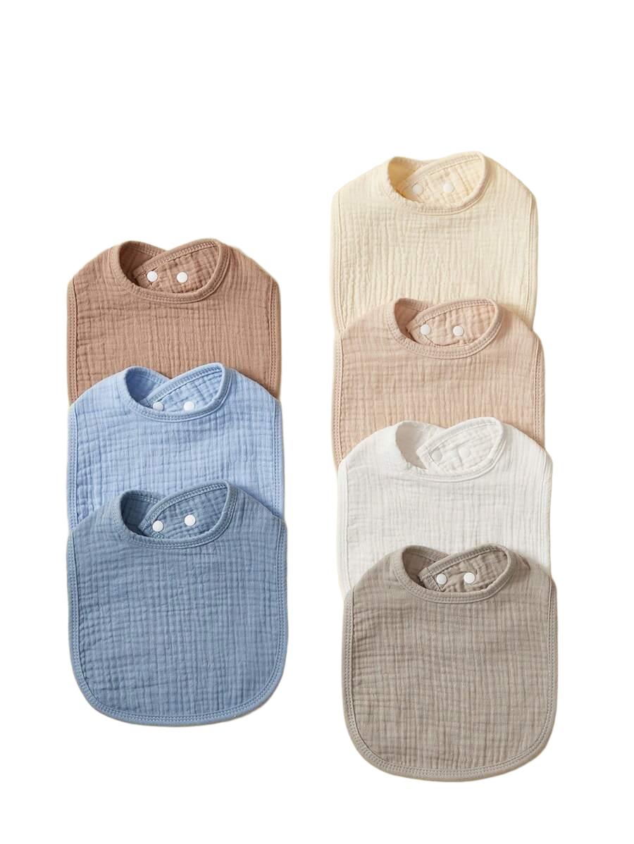 bawełniane śliniaki 7-pack