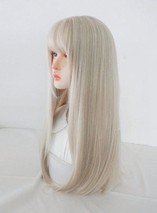 BLOND SYNTETYCZNE WŁOSY PERUKA