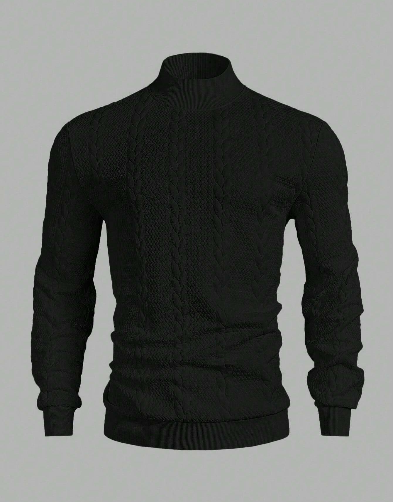 CZARNA BLUZA TEKSTURA