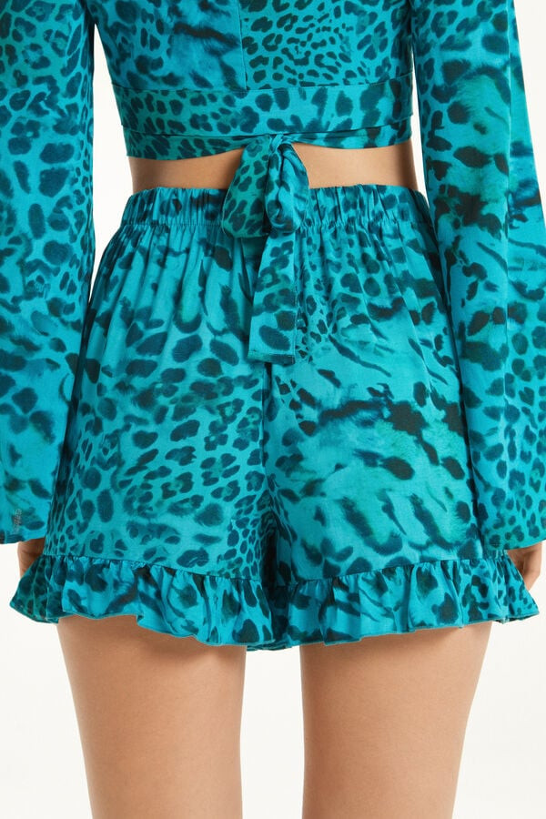 spódnico-spodenki animal print