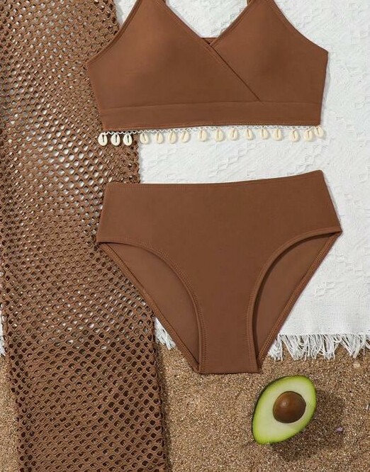 BRĄZOWY DÓŁ OD BIKINI