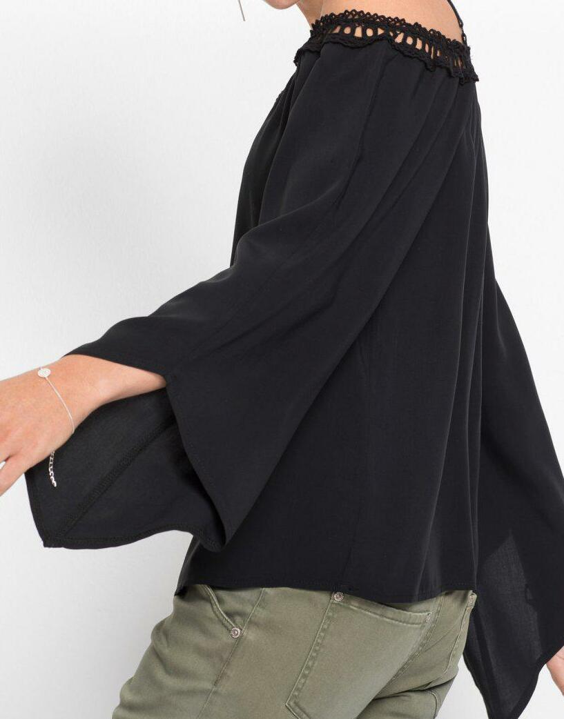 BLUZA Z KORONKĄ