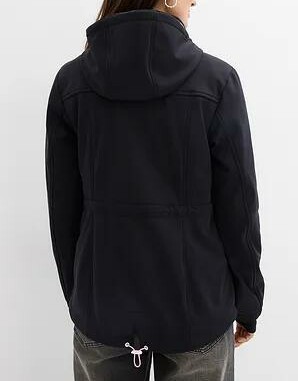 KURTKA DAMSKA SOFTSHELL Z KAPTUREM