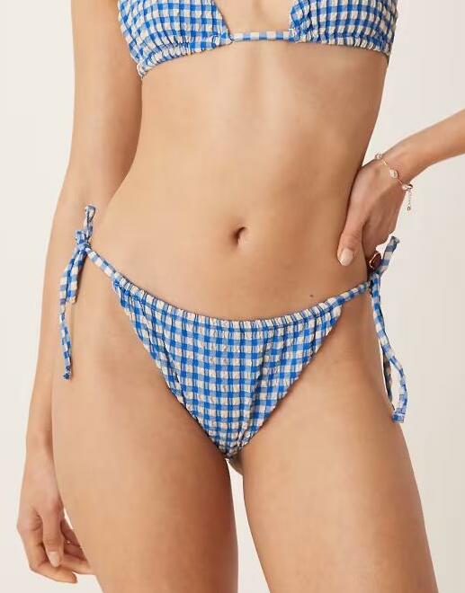 DÓŁ OD BIKINI WZÓR KRATKA