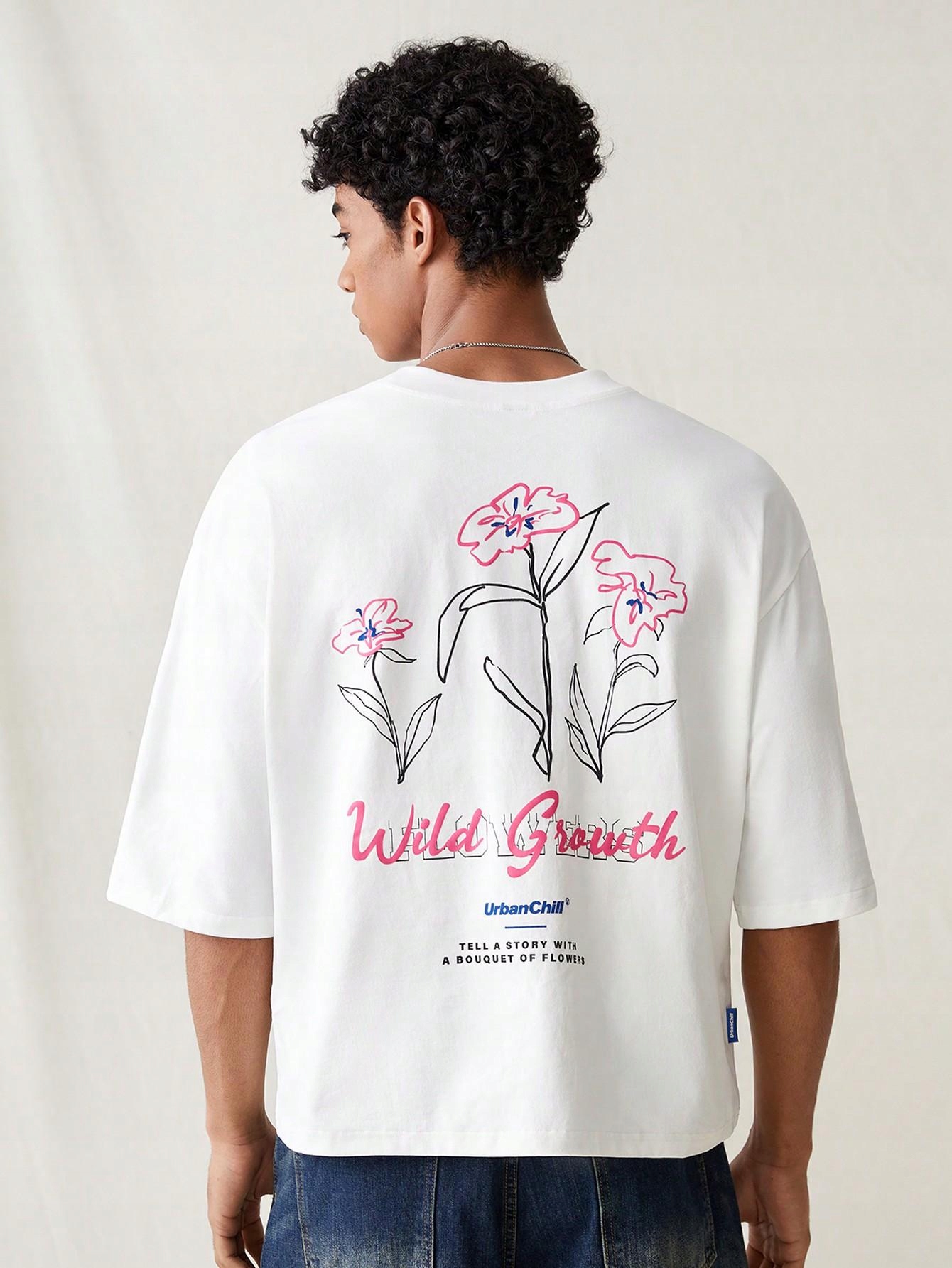 BIAŁY T-SHIRT OKRĄGŁY DEKOLT 