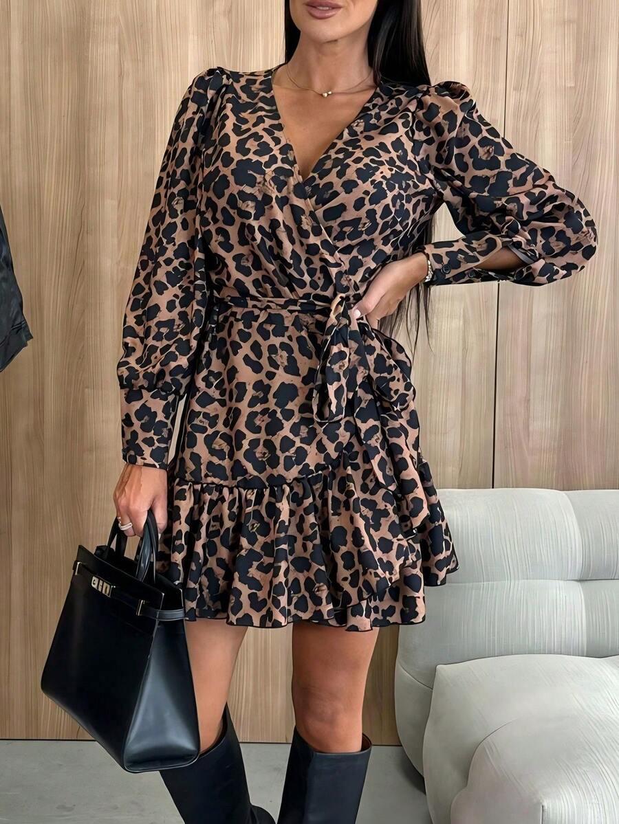 sukienka animal print
