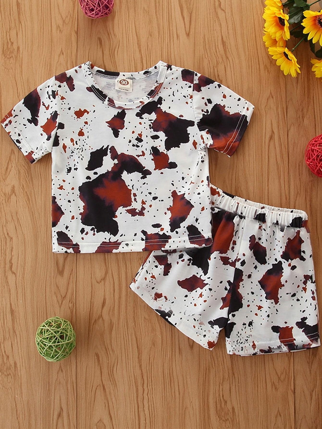 t-shirt spodenki komplet