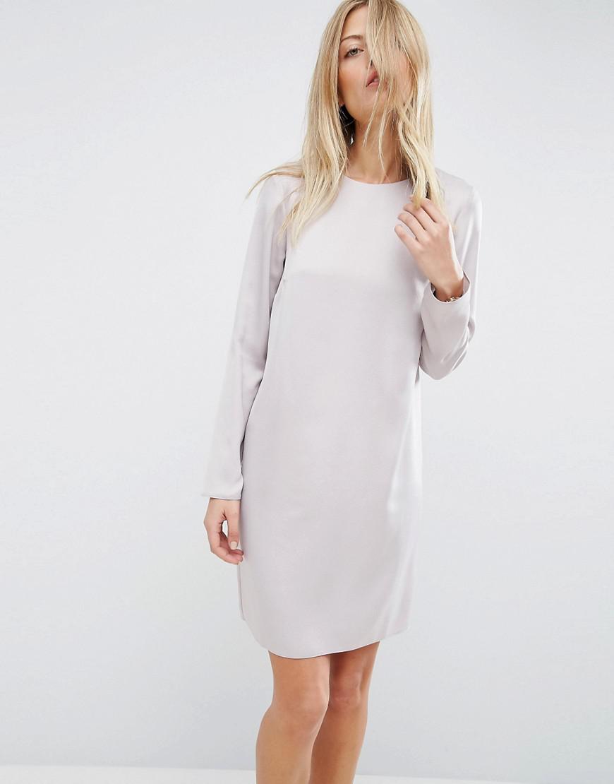 szara mini sukienka 