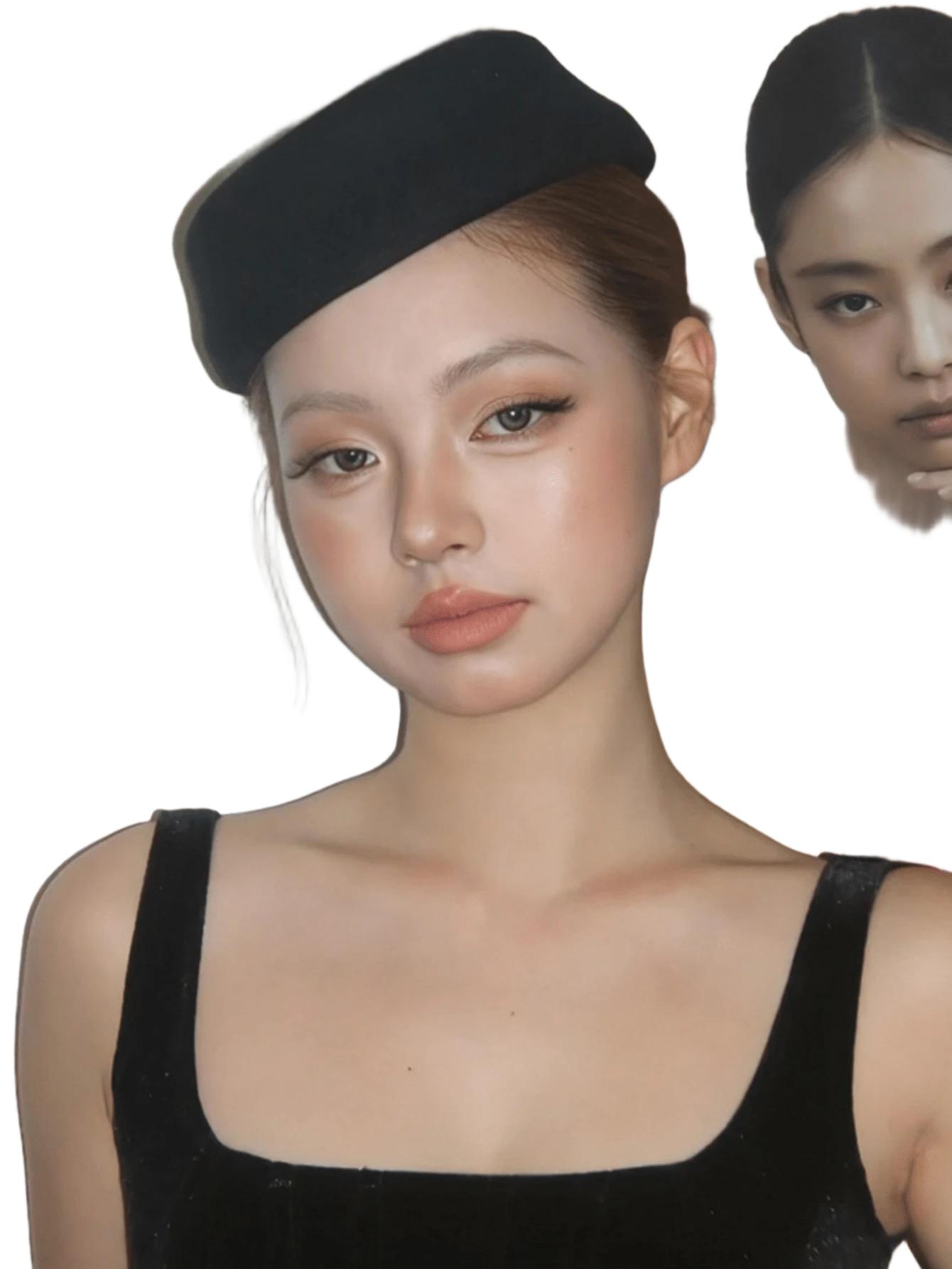 czarny beret basic