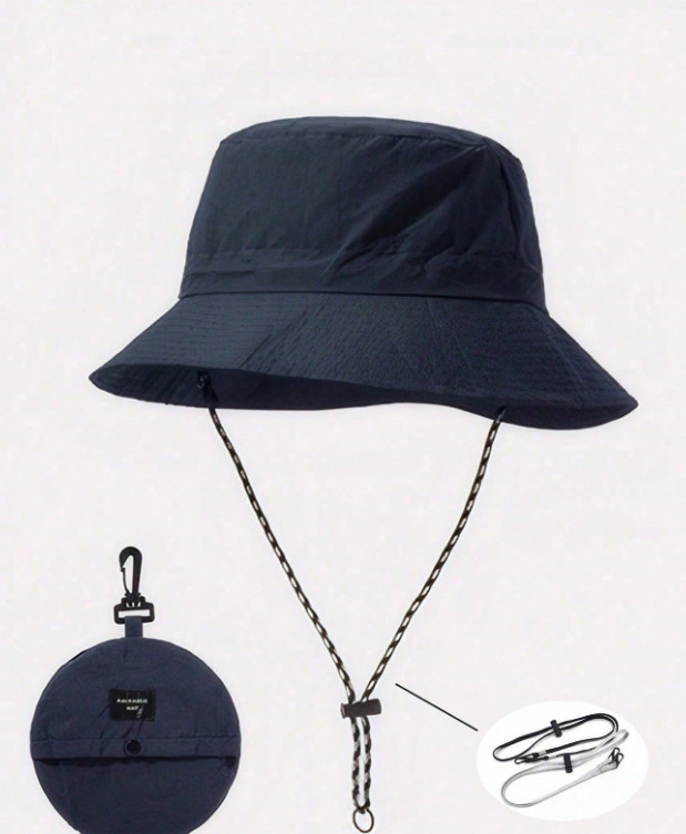 granatowy KAPELUSZ BUCKET 