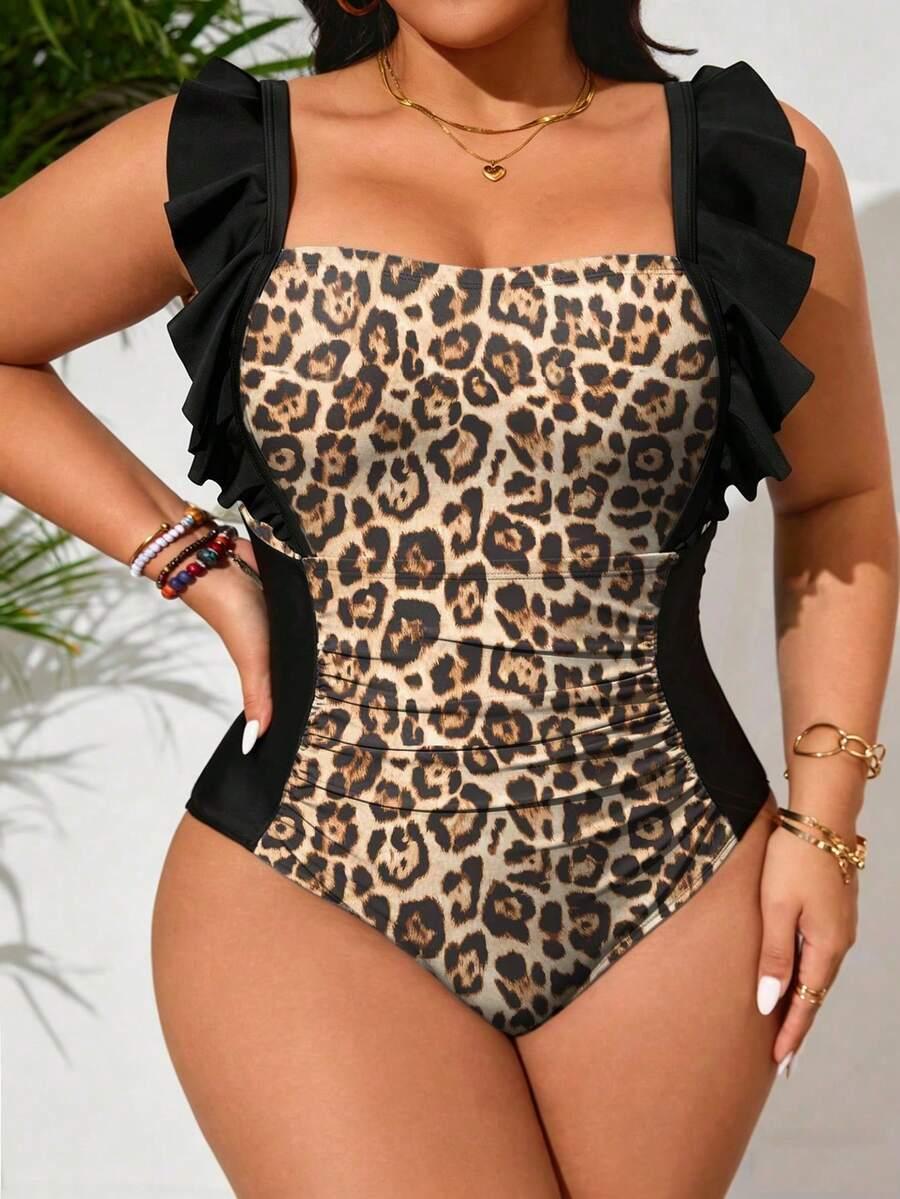 JEDNOCZĘŚCIOWY STRÓJ KĄPIELOWY ANIMAL PRINT