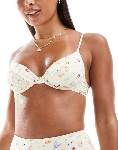 góra od bikini wzór