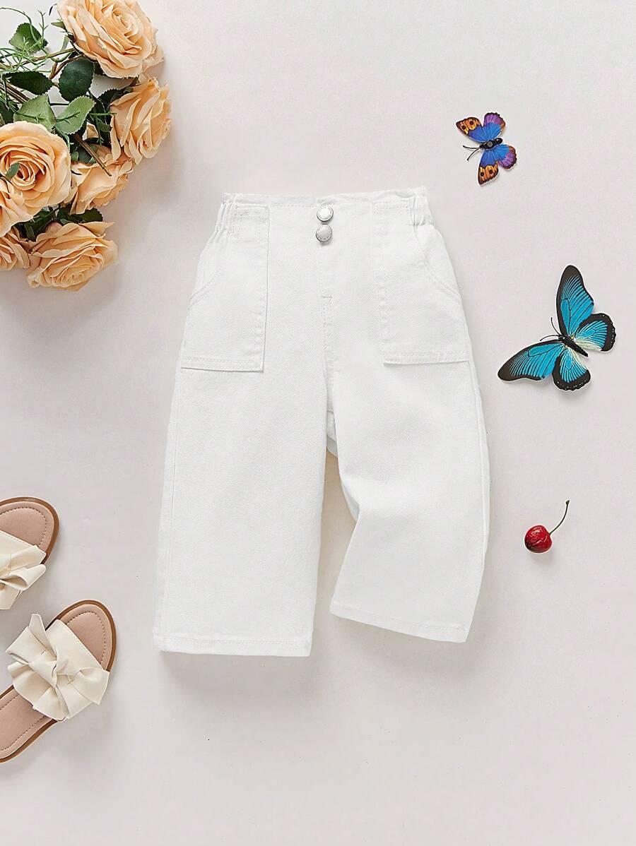 białe spodnie jeans 