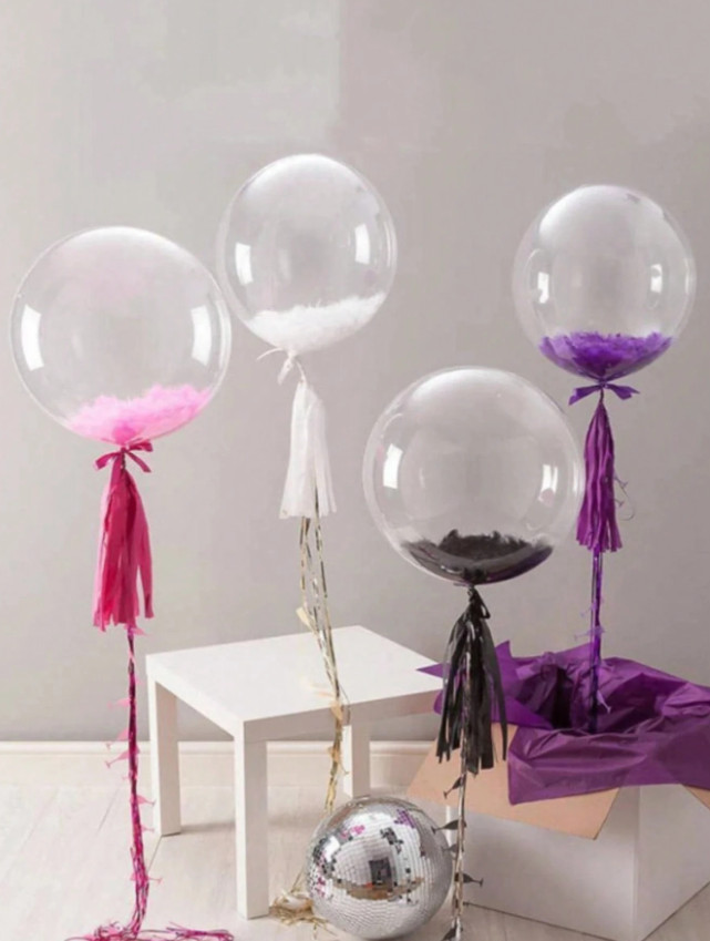 przezroczysty balon 10-pack