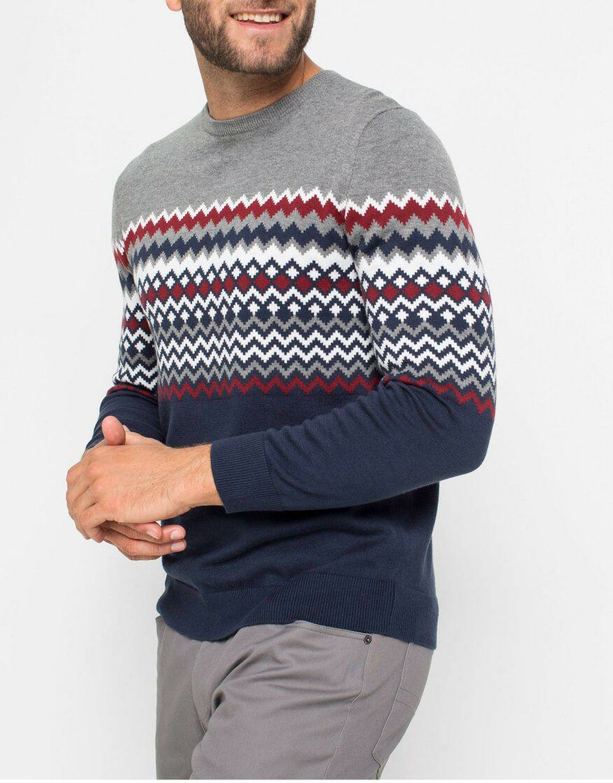 SWETER MĘSKI W NOREWSKI WZÓR