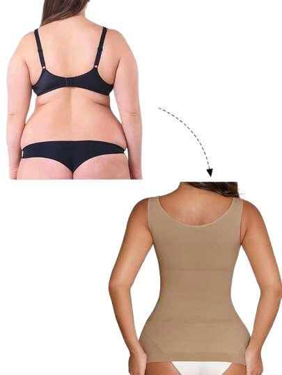 BEŻOWY MODELUJĄCY TOP