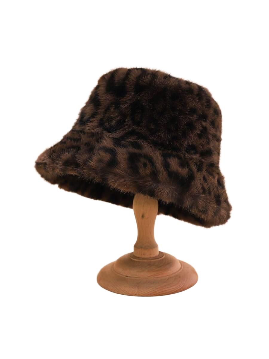 czapka animal print