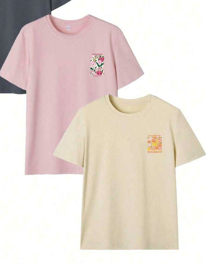 T-SHIRT PRINT 2-pack