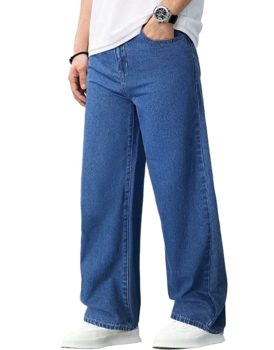 proste spodnie jeans