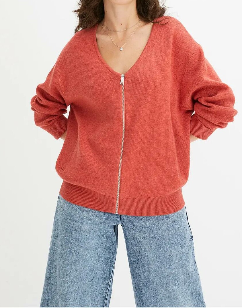 ROZPINANY SWETER DAMSKI