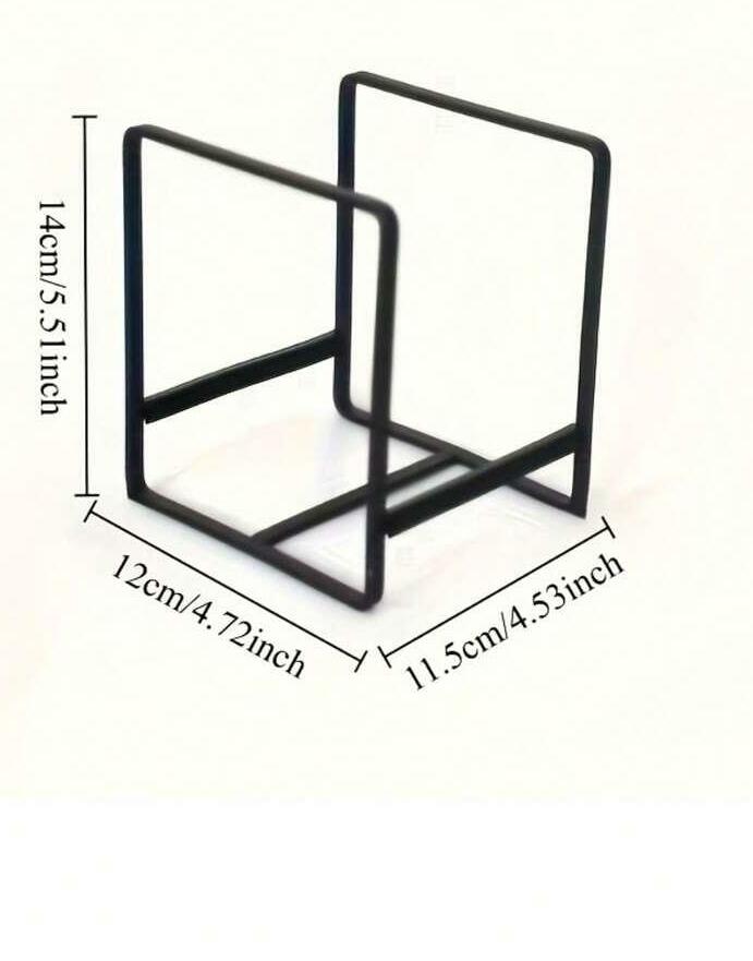 metalowy czarny organizer 2-pack