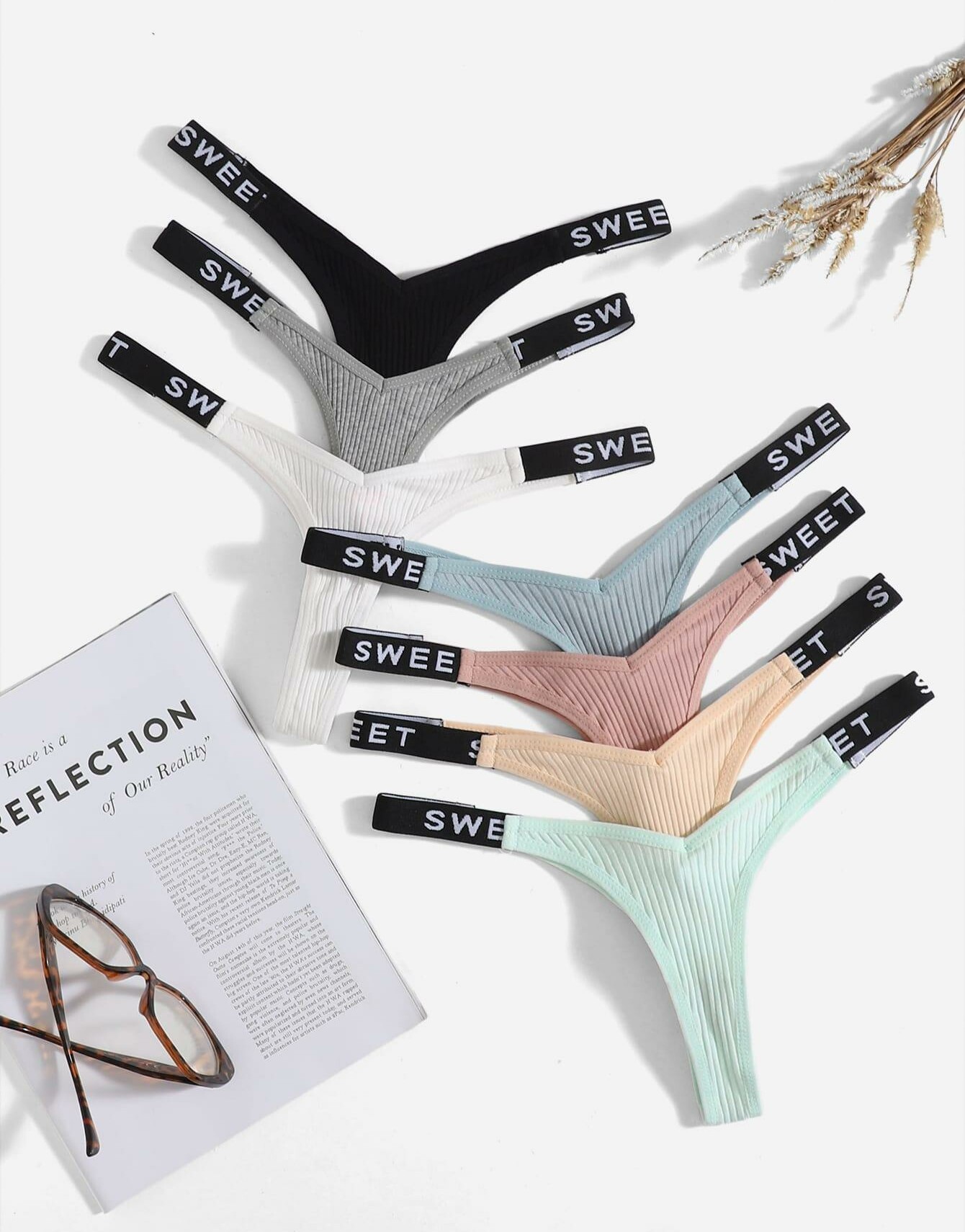 majtki stringi 7-pack
