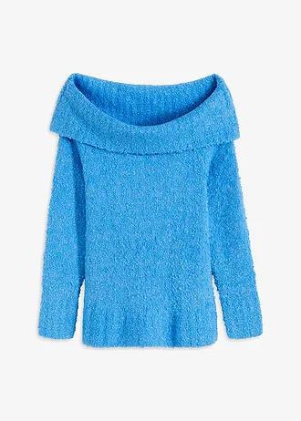 SWETER Z ODKRYTYMI RAMIONAMI