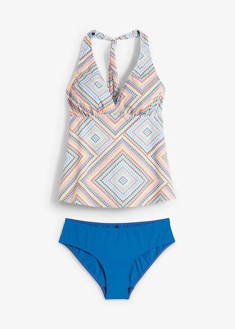TANKINI 2-CZĘŚCIOWE ZE WZOREM 