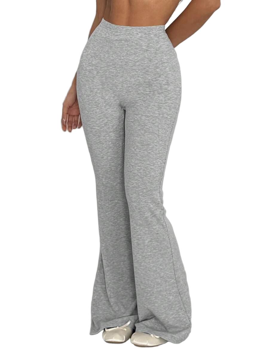 LEGGINSY W PRĄŻKI DZWONY