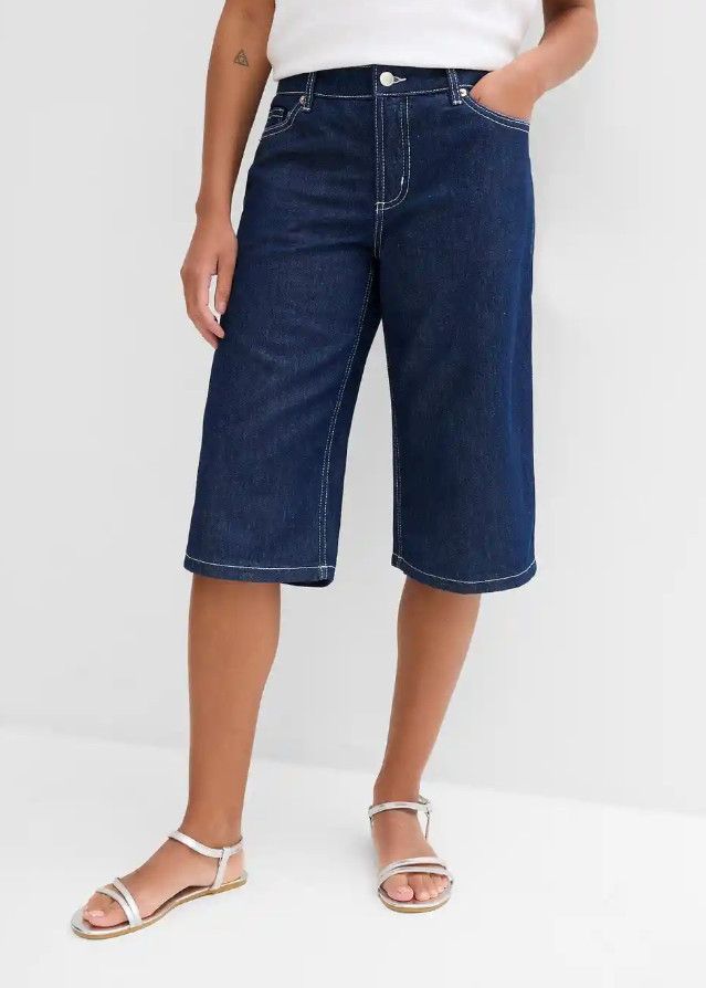 NIEBIESKIE SPODENKI JEANS