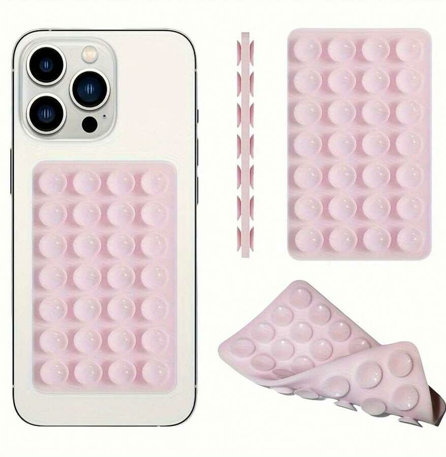 RÓŻOWA PRZYSSAWKA NA ETUI