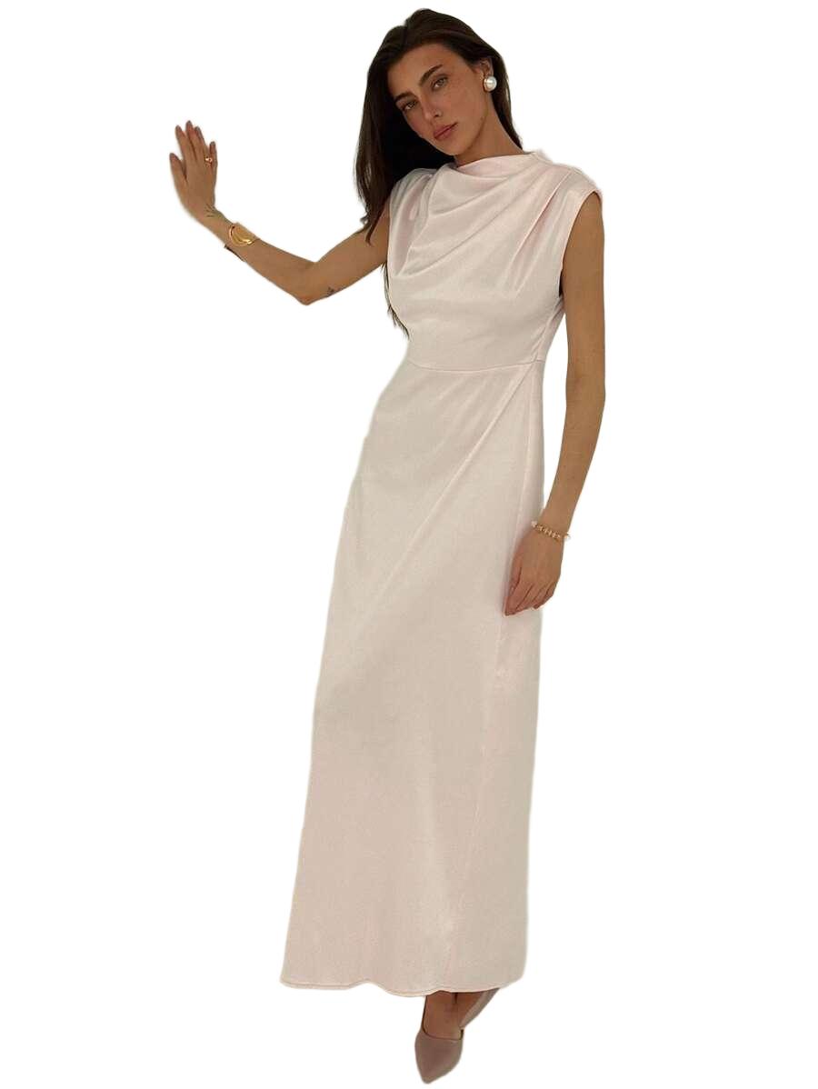 SUKIENKA SATYNOWA MAXI 