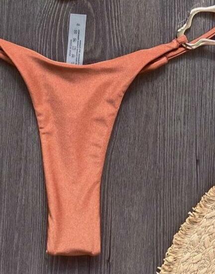 brązowy dół od bikini