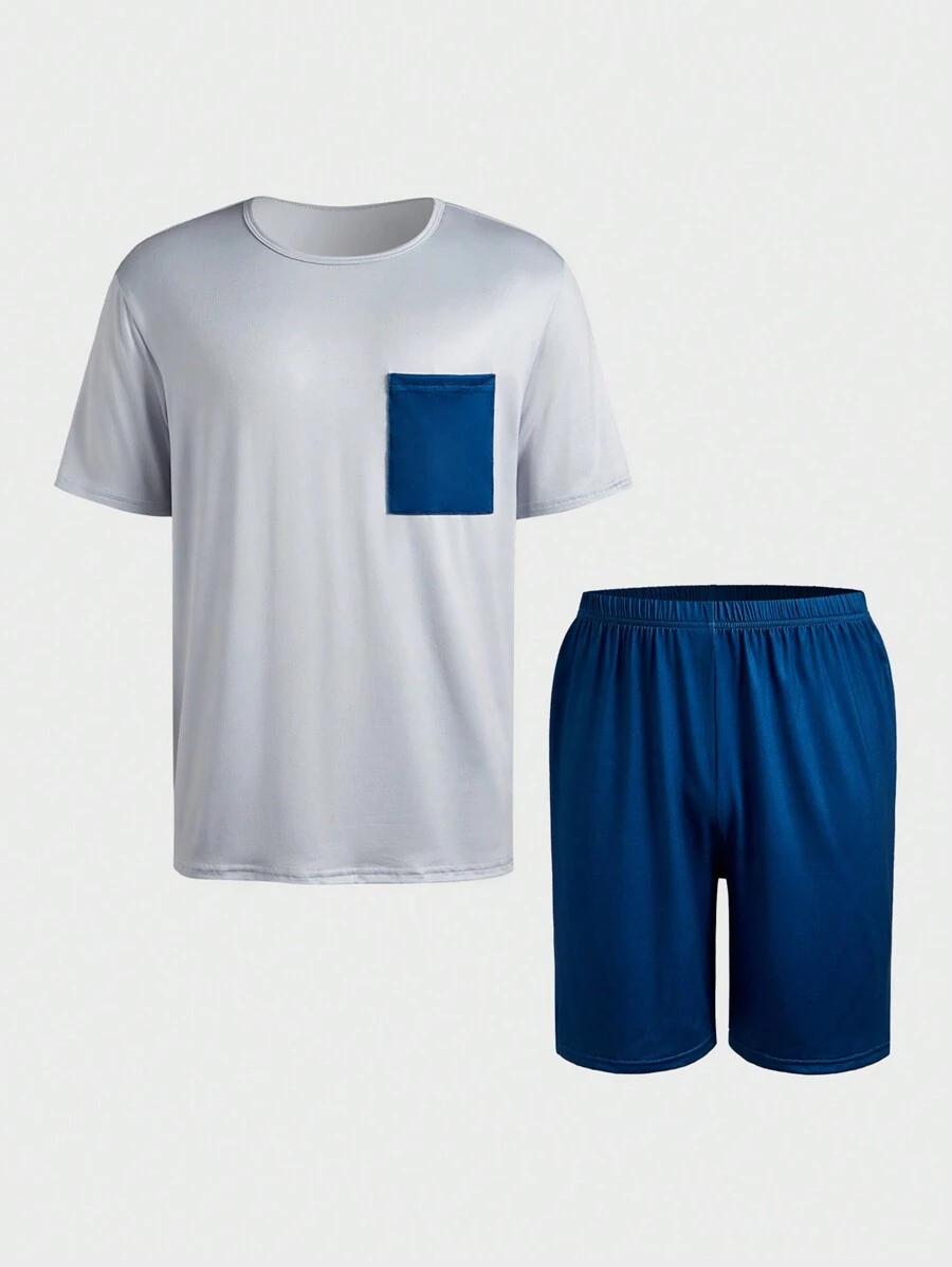 PIŻAMA T-SHIRT SPODENKI komplet