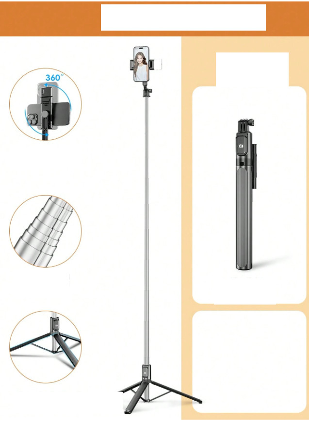 BIAŁY SELFIE STICK