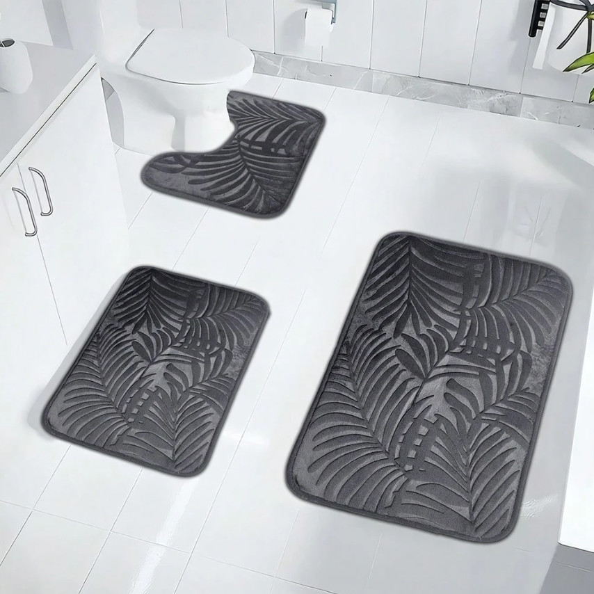 dywaniki łazienkowe komplet 3-pack 