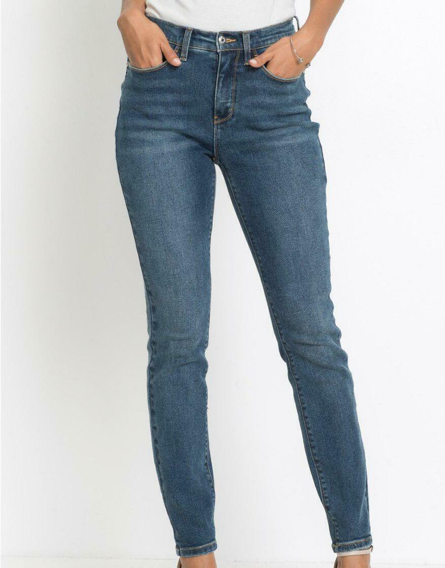 NIEBIESKIE SPODNIE JEANS 