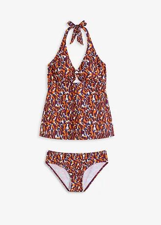 TANKINI DWUCZĘŚCIOWE NA RAMIĄCZKACH 