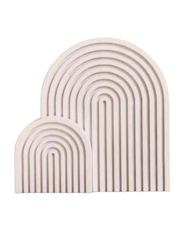biała dekoracja 2-pack
