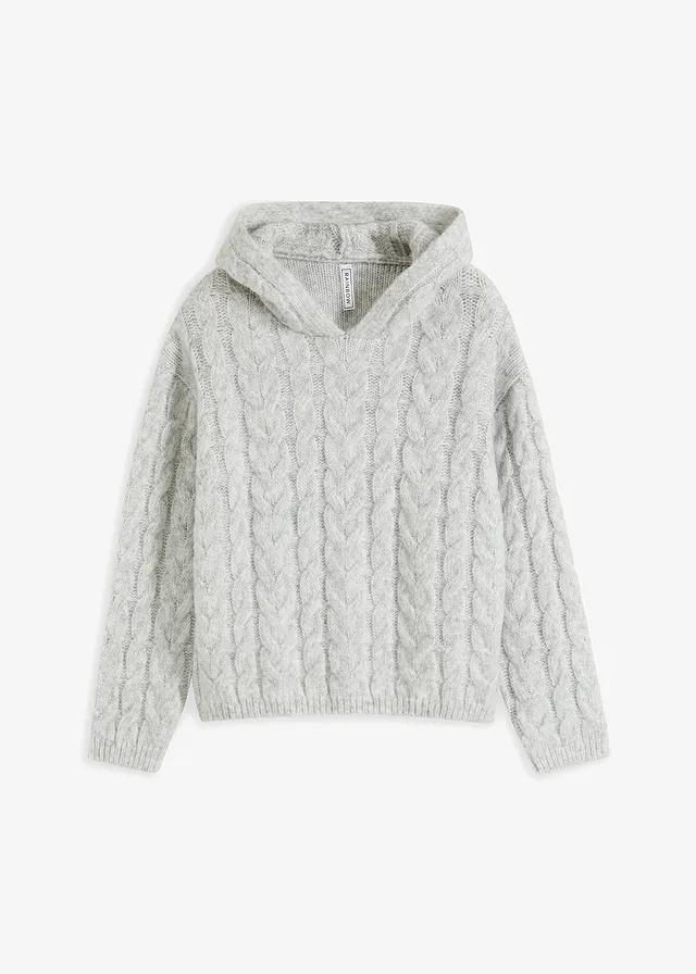 SWETER Z KAPTUREM