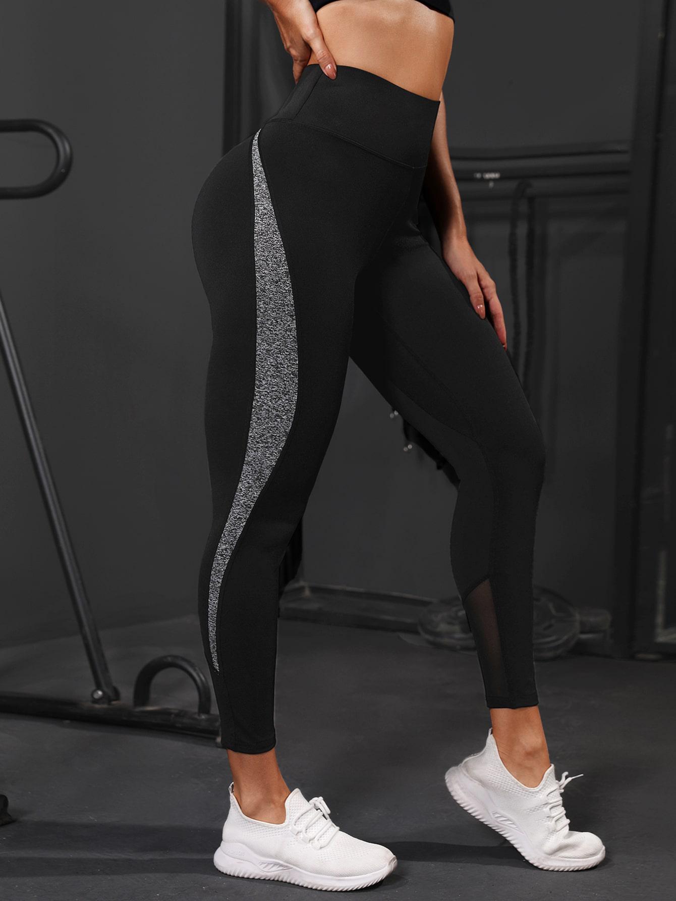 CZARNE SPORTOWE LEGGINSY